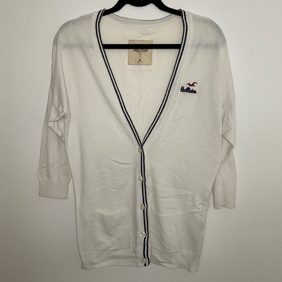 Hollister white cardigan - Picture 1 of 5